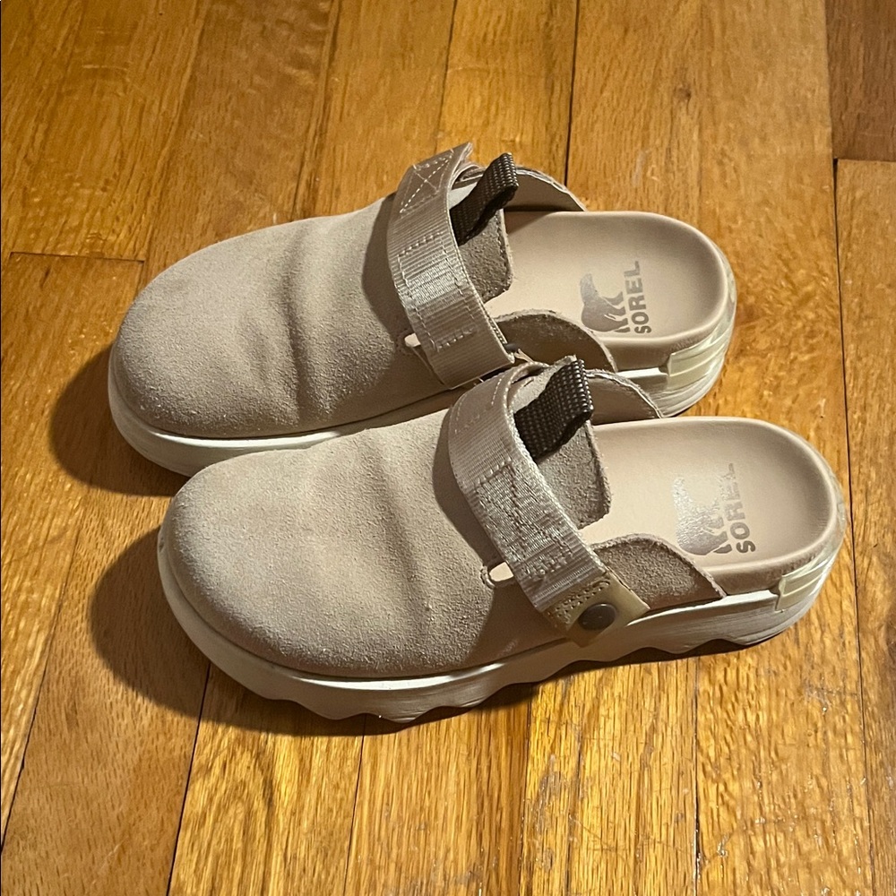 Sorel women’s Tan Slip-On Shoes
